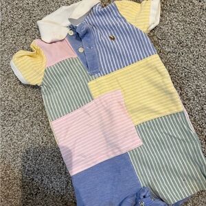 Polo by Ralph Lauren Multicolor Striped Bodysuit
